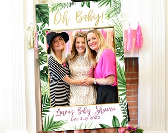 Baby Shower Photo Booth Frame Etsy Baby Shower Photo Booth Frame Etsy