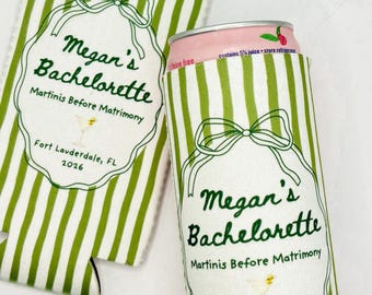 Martini Bachelorette-burkkylare | Martinis före äktenskapet