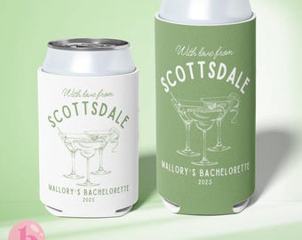 Club Bachelorette Custom Bachelorette Can Coolers | Bachelorette Can Cooler | Club Bach Cooler | Bachelorette Social Club