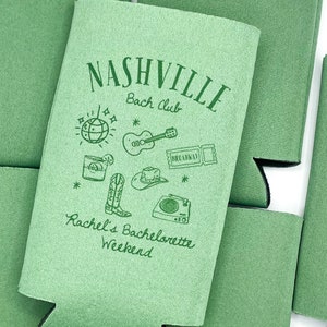 Personalized Last Rodeo Bachelorette Can Coolers | Country Bachelorette Favors | Bachelorette Party |  Can Coolers | Texas Nashville
