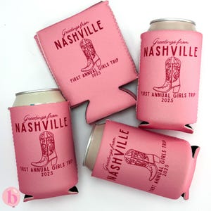Personalized Last Rodeo Bachelorette Can Coolers | Country Bachelorette Favors | Bachelorette Party |  Can Coolers | Texas Nashville