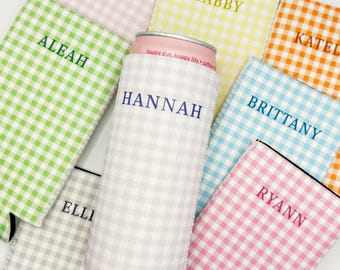 Monogram Slim Burk Cooler Personlig Möhippa Favorit Grandmillennial Slim Burk Cooler Anpassad Bröllopsfest Gåva Brudtärnepresent