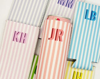 Monogram Slim Burk Cooler Personligt Namn Möhippa Favorit Grandmillennial Slim Burk Cooler Anpassad Bröllopsfest Gåva Brudtärneidé