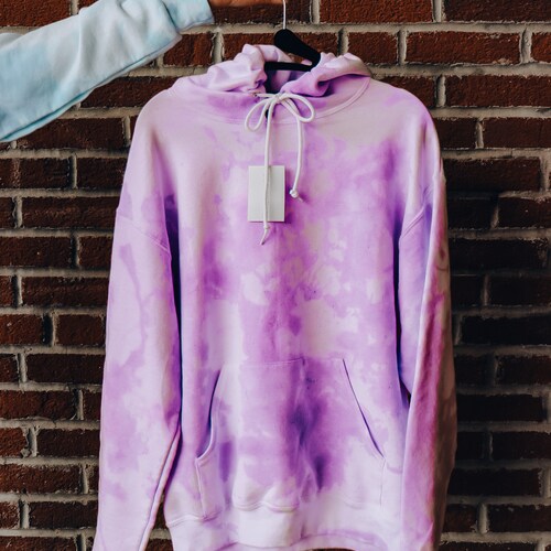 Tie-dye Hoodie Sweatshirt/blue/pink/purple/bestseller/gift - Etsy