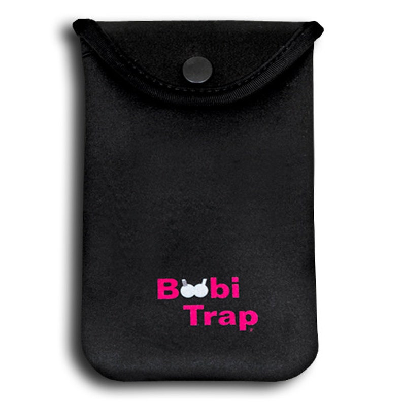 Cell Phone Wearable Holder for Bra With Radiation Protection Boobitrap