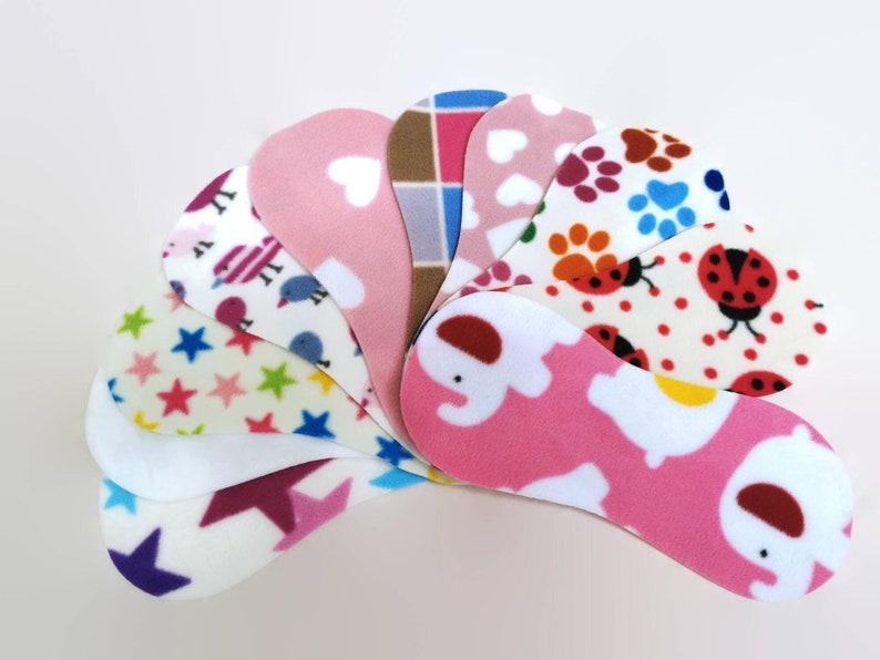 Fleece Nappy Liners Reusable & Washable for Cloth Nappies X10 Etsy Israel