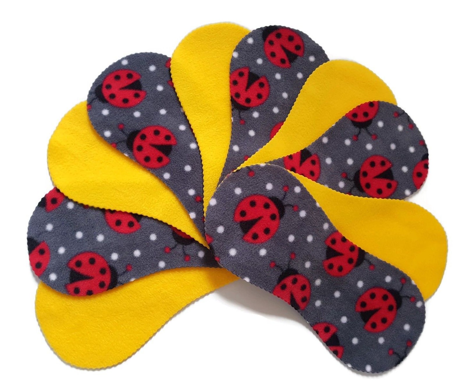 Fleece Nappy Liners Reusable & Washable for Cloth Nappies X10 Etsy