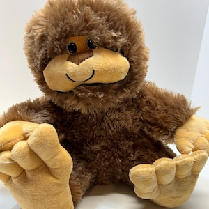 Animal de peluche calentable, Bigfoot, animales de peluche sin enviar, regalo de cumpleaños, regalo de Navidad para niños,
