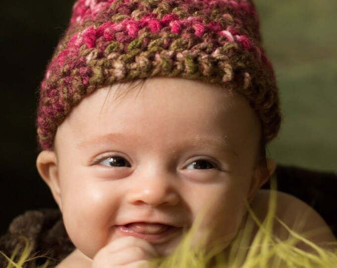 Sale, Newborn Gnome Hat, Baby Photo Prop, Gnome Hat Photo Prop, Nb