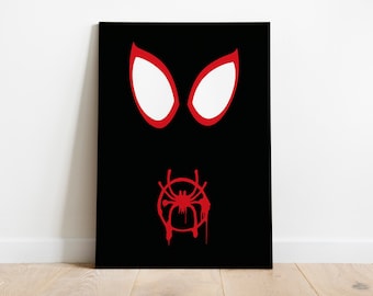 Miles Morales Spider-man Film Posters PDF Version