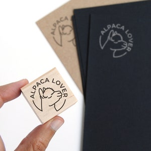 timbro di gomma carino alpaca, timbro carino animale da fattoria, timbro amante degli alpaca, madre degli alpaca, timbro divertente alpaca, timbro personalizzato alpaca, posta ordinaria