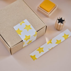 Rubberstempel minister voor journaling en scrapbooking, eenvoudige sterrenstempel, beoordelingsstempel ster leraar