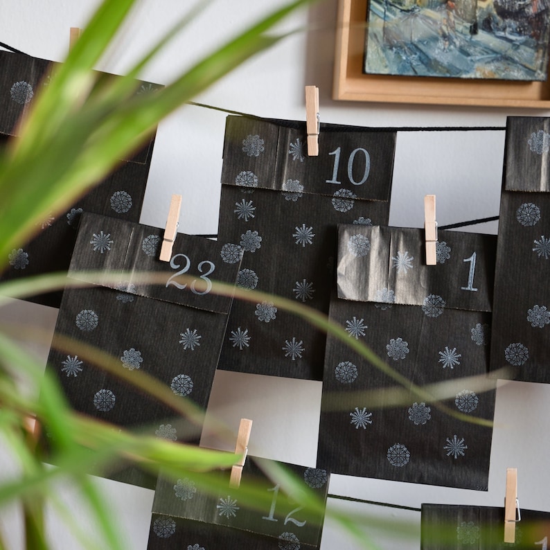 how to place an advent calendar in home by biterswit with tocs textile crafts