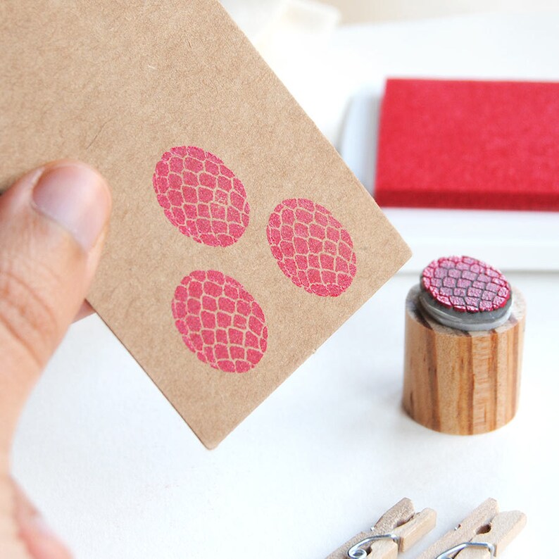 Red Stamp Pad Red Ink Pad for Fabric Versacraft Poppy Red Etsy