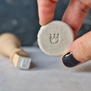 ancient maya flower icon stamp for soap by biterswit
