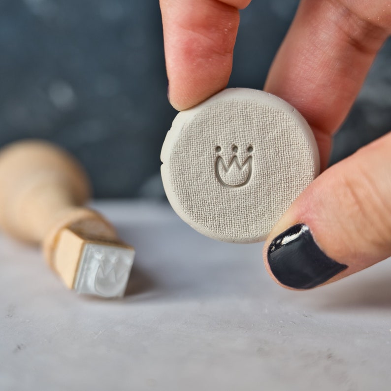 ancient maya flower icon stamp for soap by biterswit