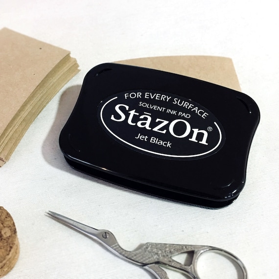 StazOn Jet Black Solvent Ink Pad