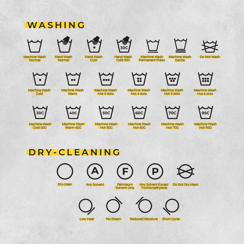 Laundry перевод на русский. Dry clean only.