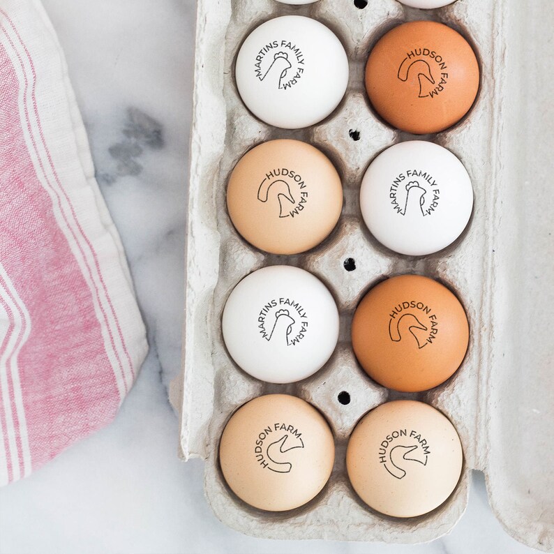 Egg laid date stamp for egg cartons eggs carton stamp with Etsy