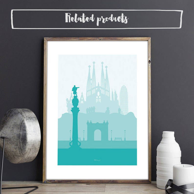 New York skyline printable, purple artwork, New York minimalist skyline wall art, manhattan skyline, Statue of Liberty minimal art print image 5