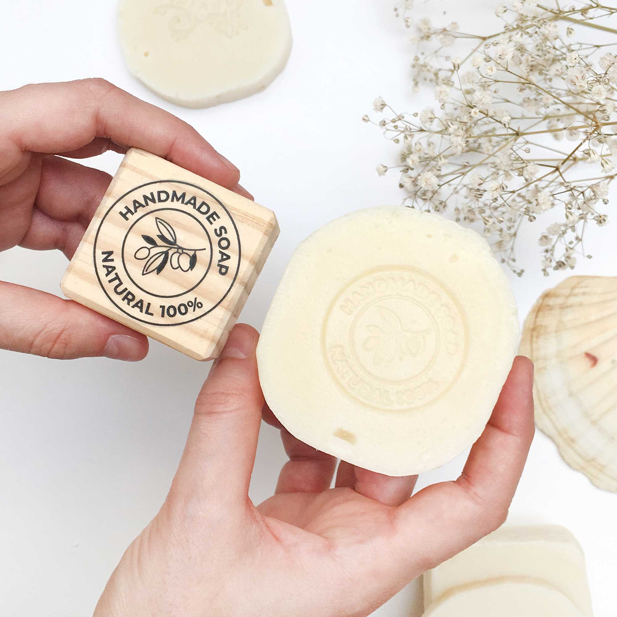 Natural Soap Stamp 