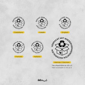 Packed with reused materials stamp for reused package, shipping supplies for small shops, sustainable shipping packages, eco friendly shop