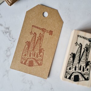 rubber stamp sagrada familia by biterswit with sira lobo