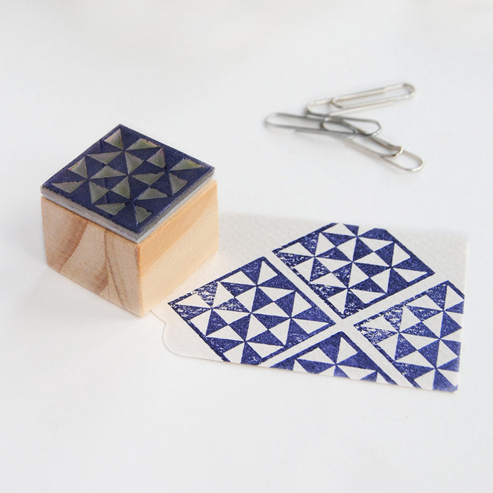 Navy blue ink dark blue ink pad craft supply scrapbook ink Etsy