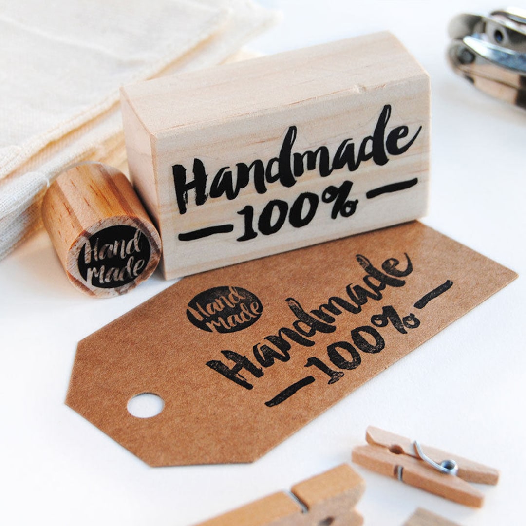 Labels for Hand Made Product, Craft Supplies for Mall Business, DIY