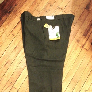 Vintage 1950&#39;s 60&#39;s Deadstock Days Twill Work Pants by Days/size 40/30