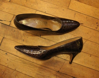 womens $65 $100 alligator shoes