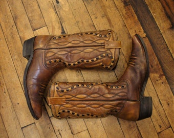 womens cowboy boots size 10