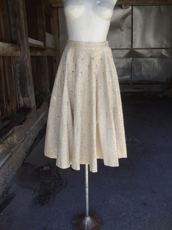 【BONNAE】Women Wool Skirt Ivory skirt - skirt - bonnae