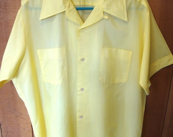 Vintage 60s Hampshire House Van Heusen Blue Blue Black Stripe