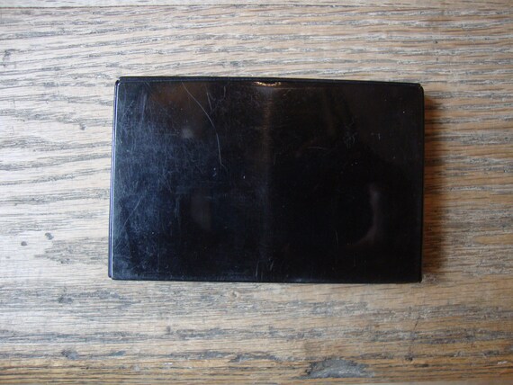 ヴィンテージ アールデコ セルロイド シガレットケース：ライン