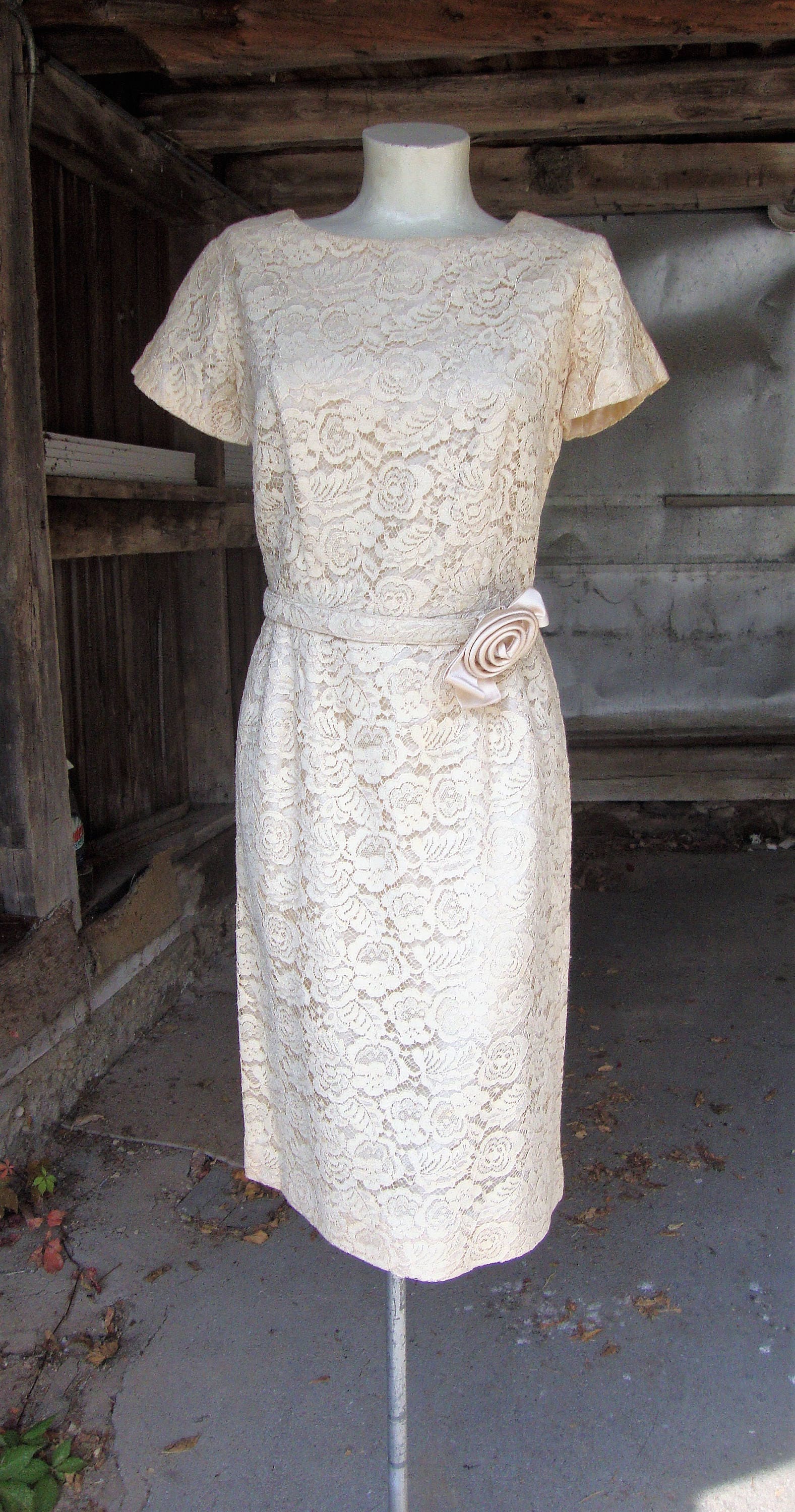 Mame Leaver Lace Classical Dress | eBay