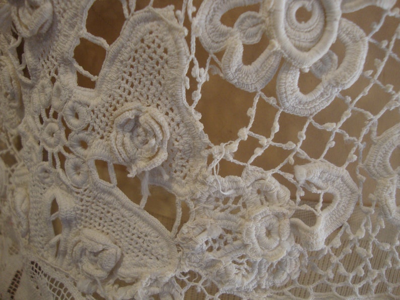 Antique Victorian Edwardian Downton Abbey Irish Lace Bodice - Etsy