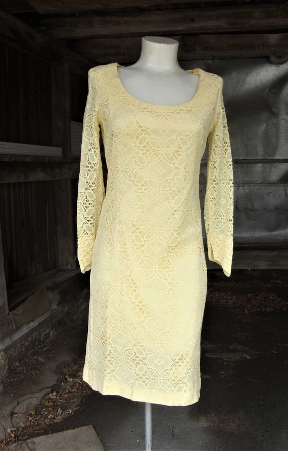 chinese dress ladies Off-the-shoulder lace long midi dress yellow S065M050 – RASARIO main image 1