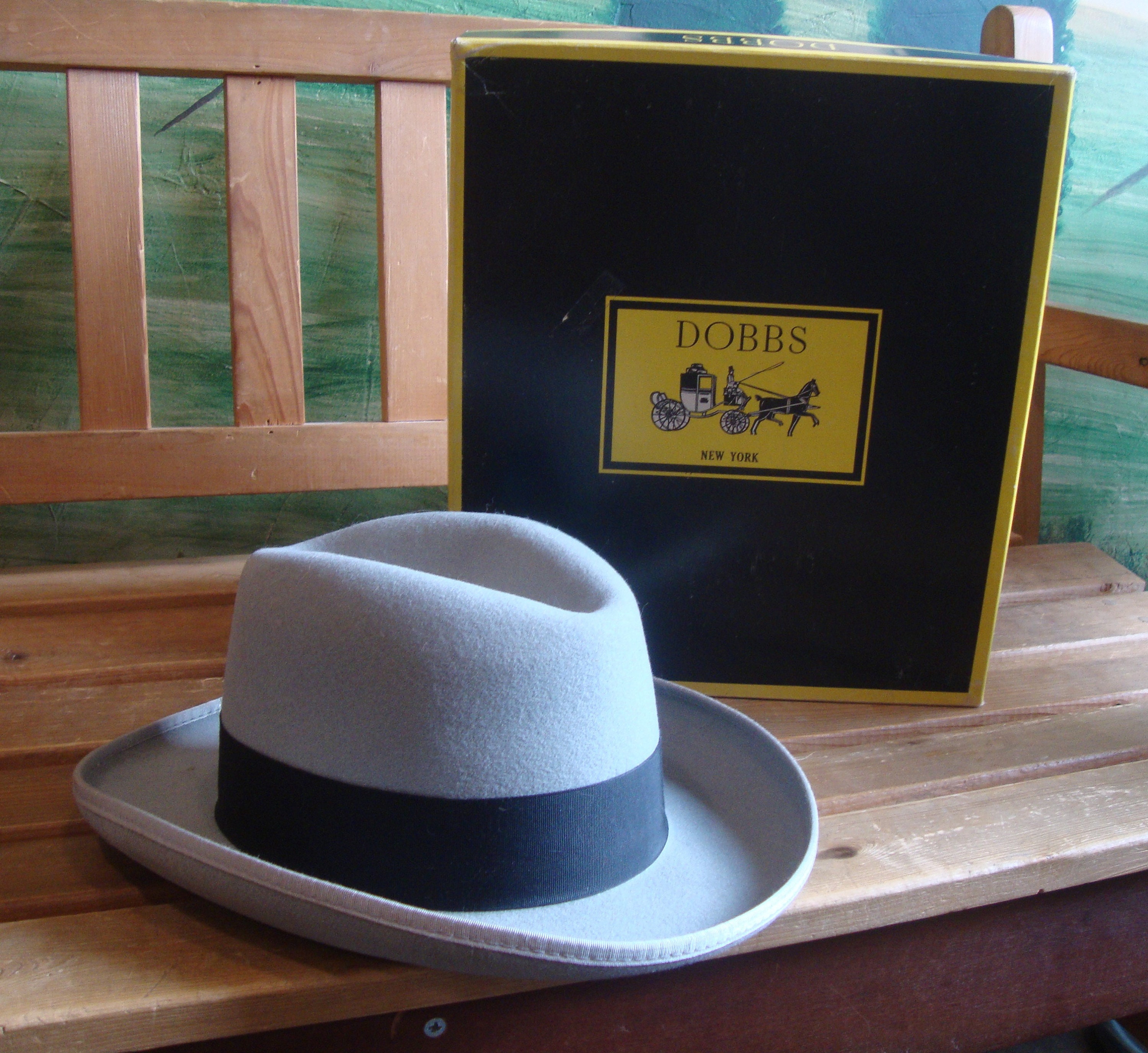 新発売】 hat Vintage dobbs 【国内発送】 boater hat Vintage