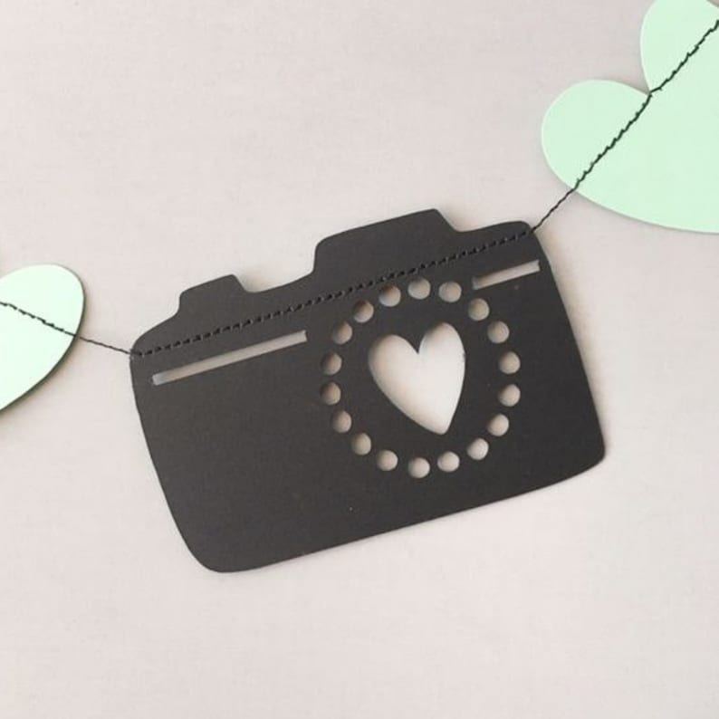 Photographer Accessories Brand Rep Culture Camera Banner Camera Garland
