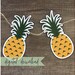 Printable Pineapple Banner, Tropical Party Digital Download, Print at ...