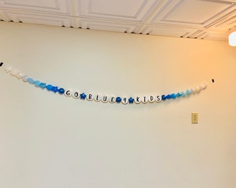 Jumbo CUSTOM Friendship Bracelet sign,  Friendship Bracelet Decor, Party Backdrop, Party Photo Prop