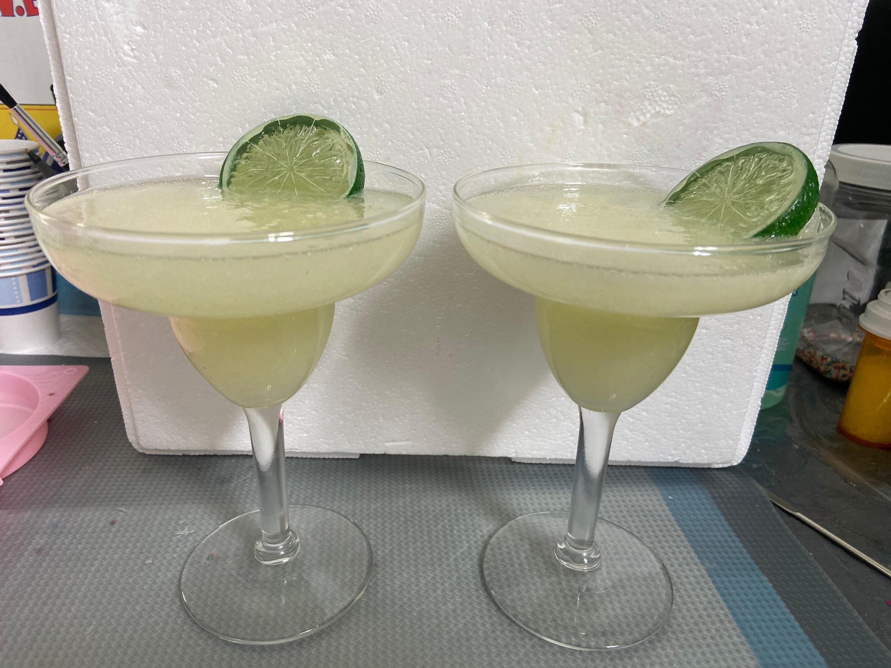 Fake Cocktail Fake Margarita Faux Drink Fake Drink Decor Etsy