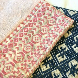 Pattern: Kogin Embroidery Basket Cover Instruction