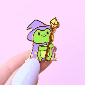 Yer a Wizard Froggy Cute Dnd Enamel Pin