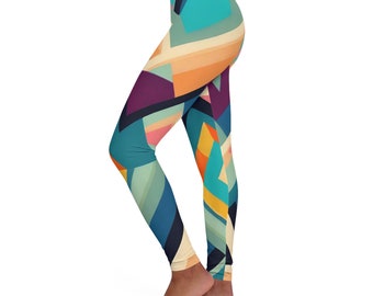 Legging met Rundust-patroon