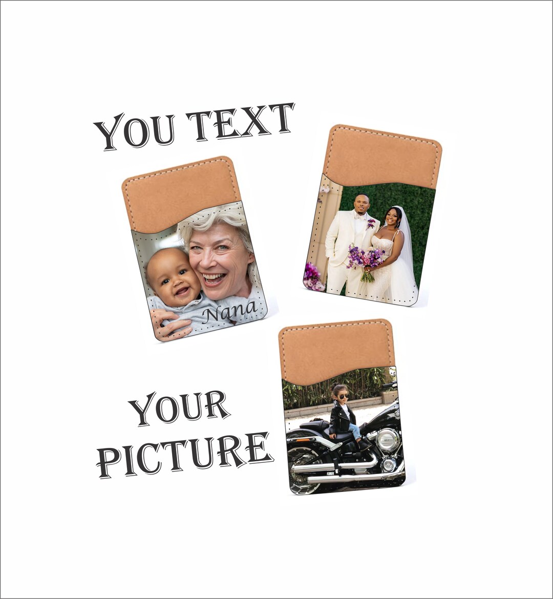 Personalized Cell Phone Wallet Custom Phone Wallet Phone Etsy
