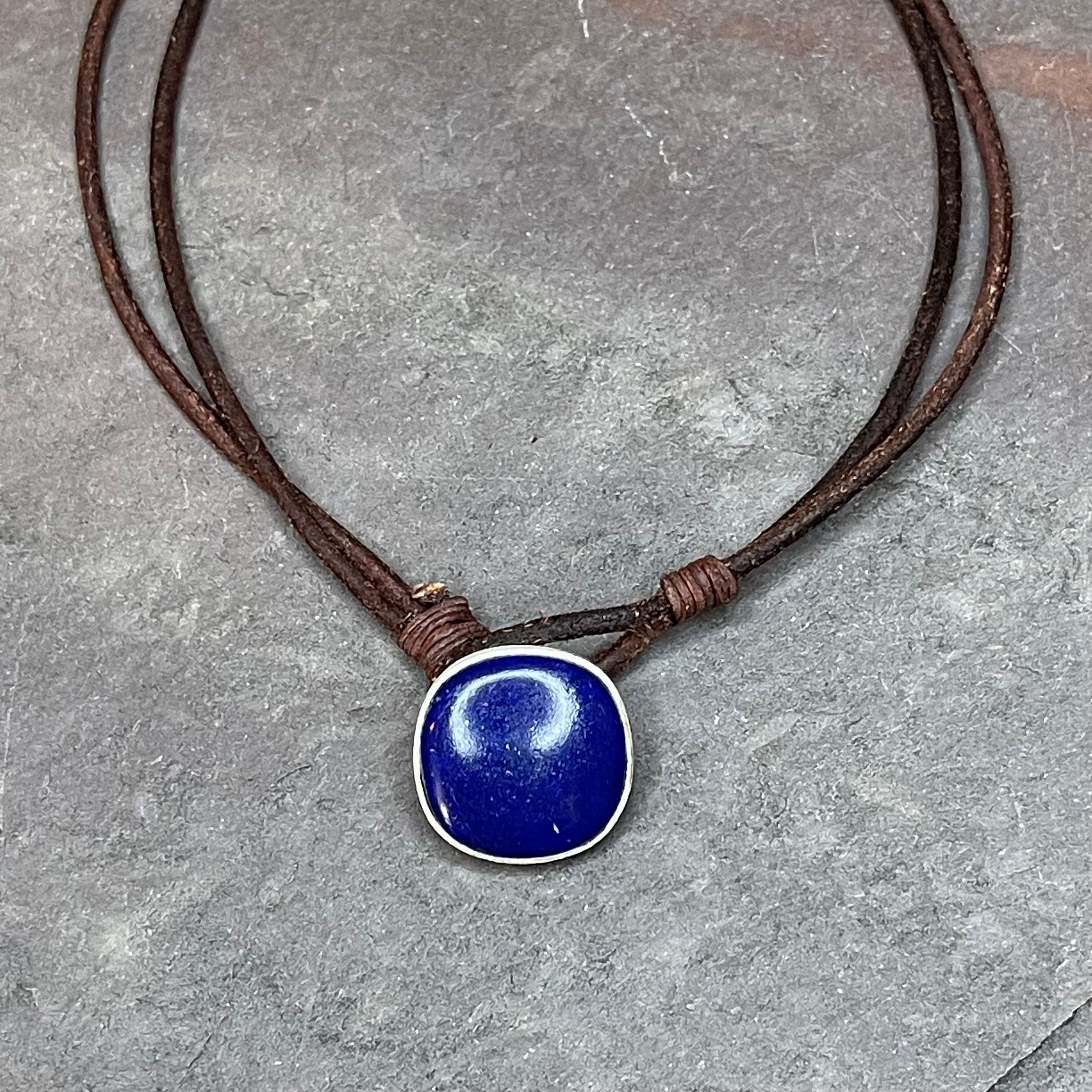 Leather Chain 2Way Choker