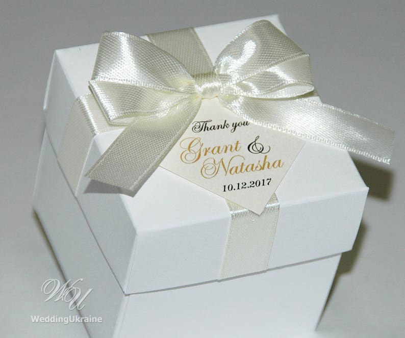 Elegant Wedding Bonbonniere Wedding Favor Boxes With Ivory Etsy — free download