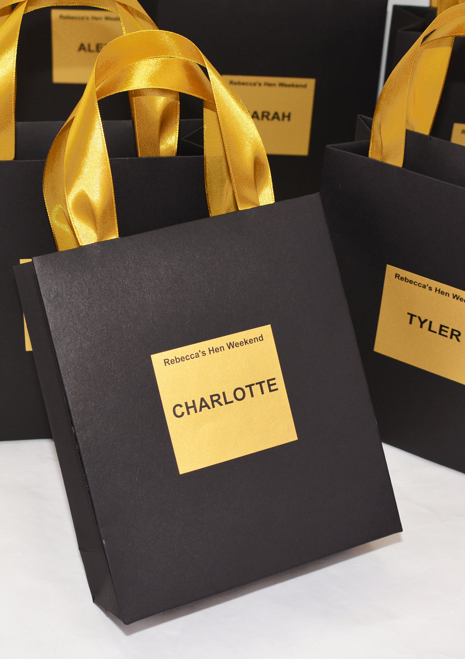 Hen Weekend Gift Bags Personalized Bridesmaid
